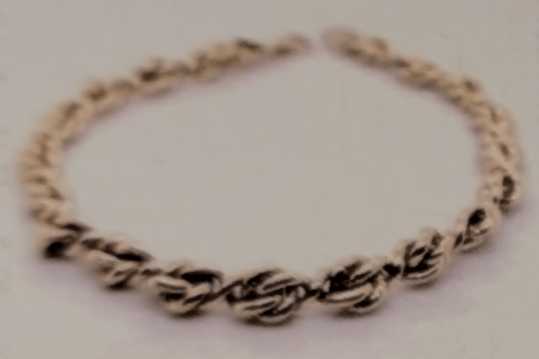 10k Braided Stampato Bracelet - Kingdom Jewelry