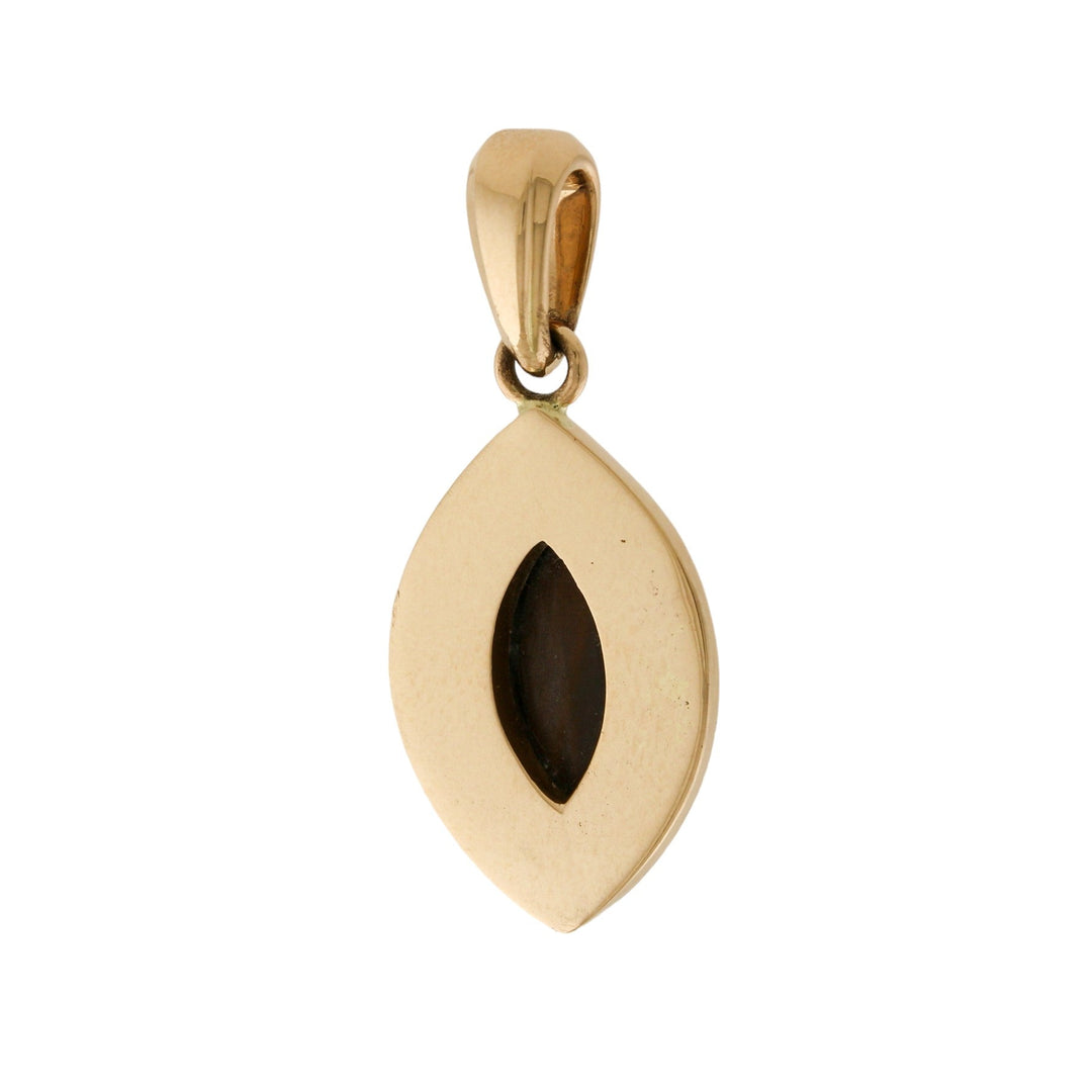 14K Gold x Australian Opal "All-Seeing Eye" Sunburst Pendant - Kingdom Jewelry