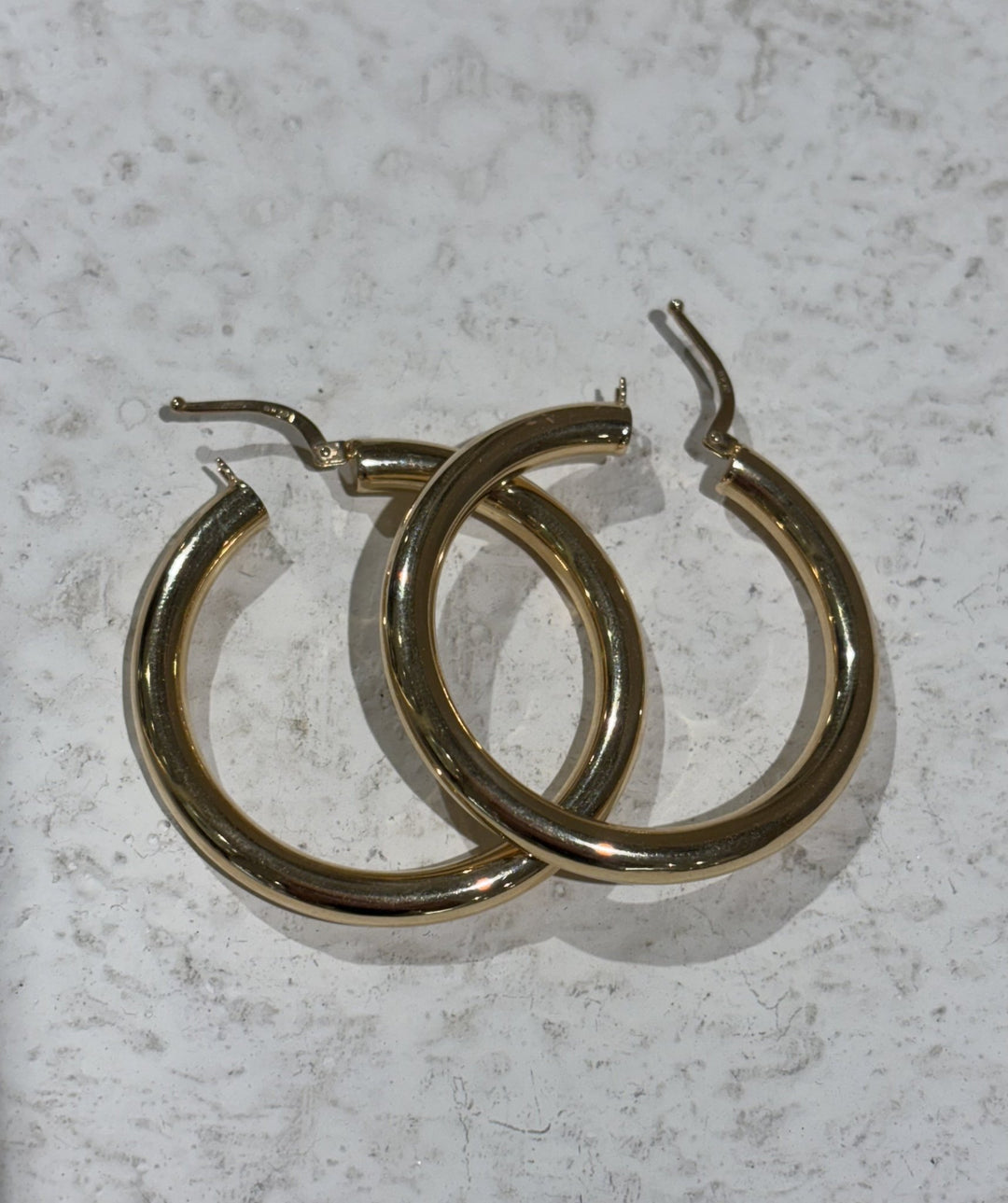 18k Mega Gold Hoops - Kingdom Jewelry