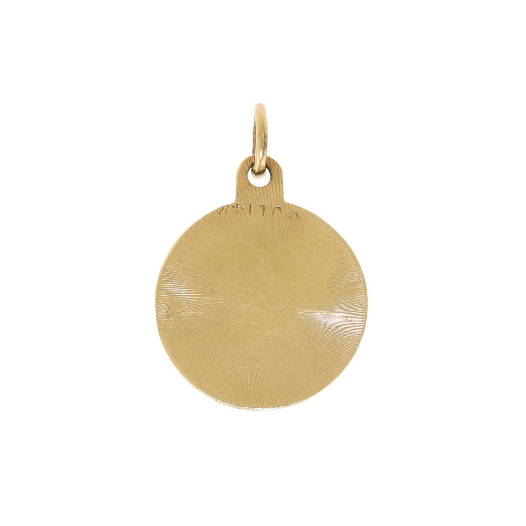 14k Gold x Pisces Charm Pendant