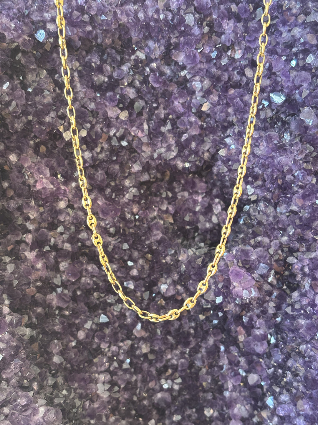 22 Inch 14k Yellow Gold Puffy Gucci Link Chain