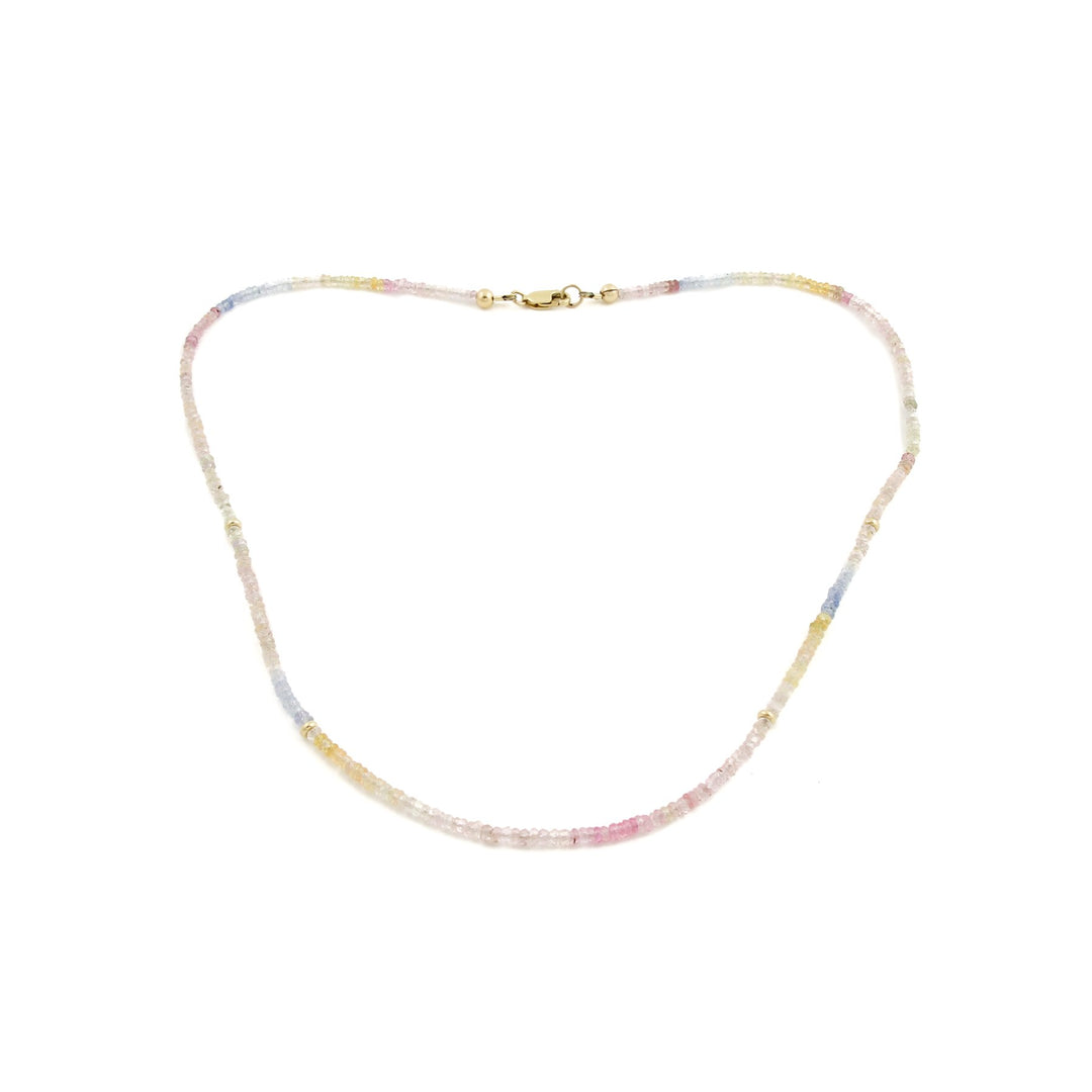 Oh Starlight Sapphire Beaded Necklace - Kingdom Jewelry