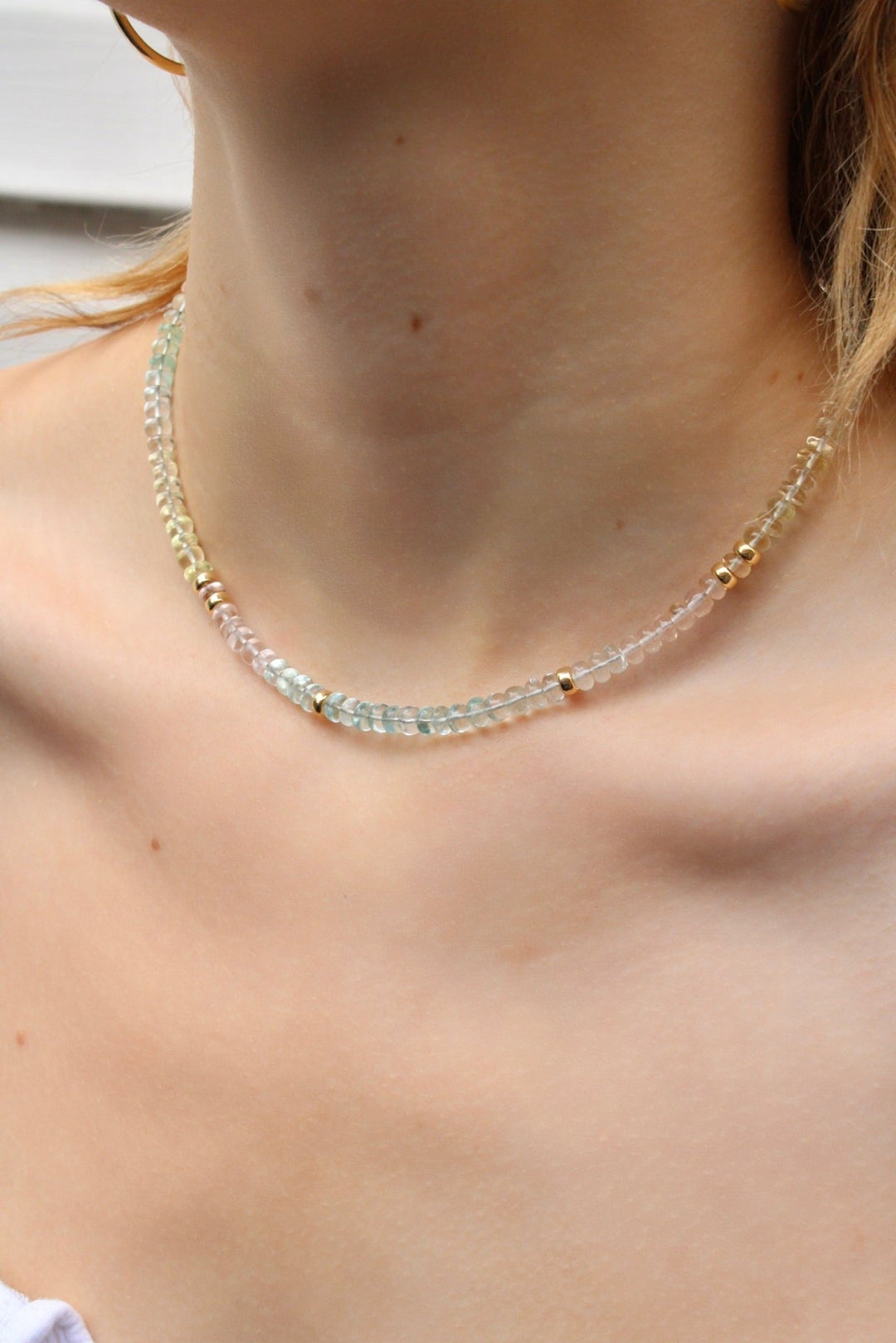 Sea Mist Beaded Necklace - Kingdom Jewelry