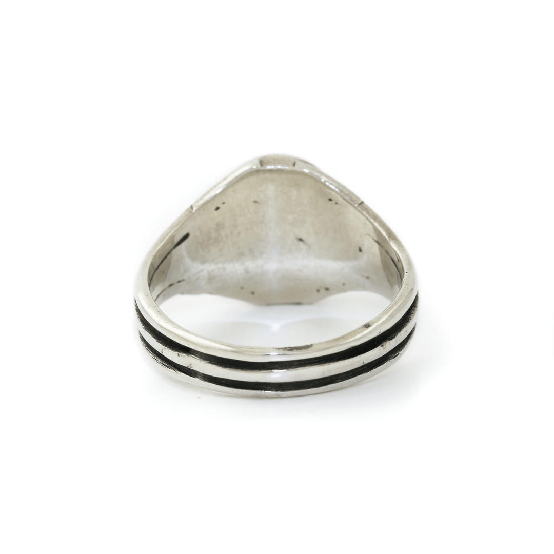 Silver x Redesigned "Bończa" Crest Signet - Kingdom Jewelry