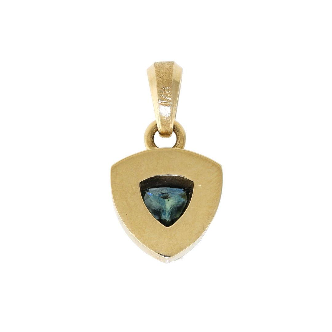 14K Gold Sunburst Sunburst Pendant - Kingdom Jewelry