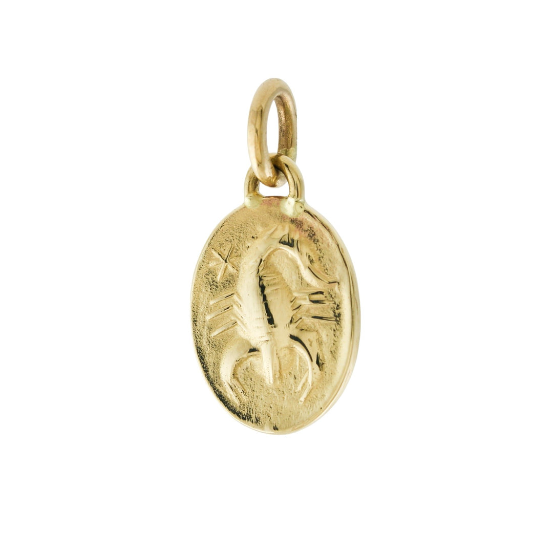 14k Solid Gold Scorpion Pendant - Kingdom Jewelry