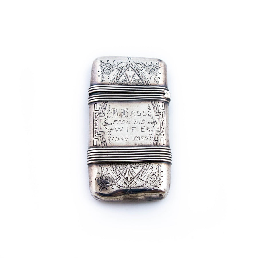 1800s Matchstick Vesta Case - Kingdom Jewelry