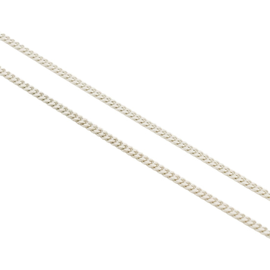 24" Silver Curb Link Chain - Kingdom Jewelry