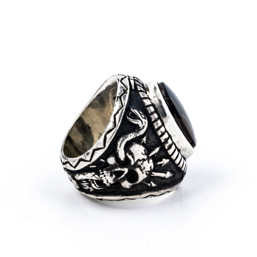 Black Mountain Tiger's Eye Ring - Kingdom Jewelry