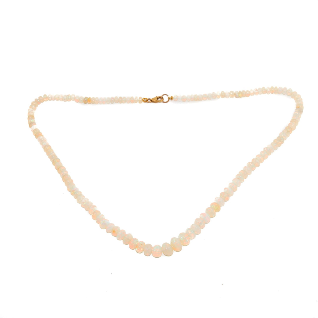 Graduated Ethiopian Opal Beaded Necklace (21 1/4) - Kingdom Jewelry