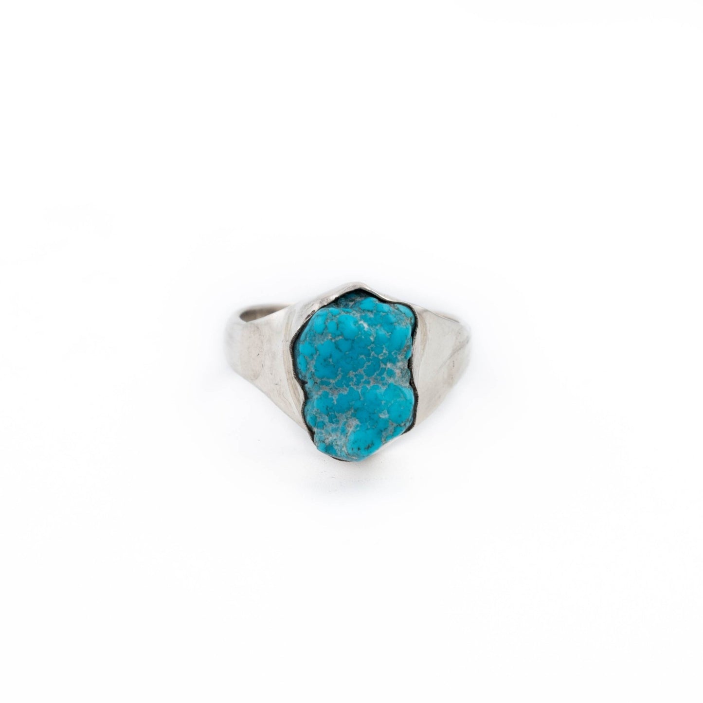 Natural Turquoise Nugget Ring - Kingdom Jewelry