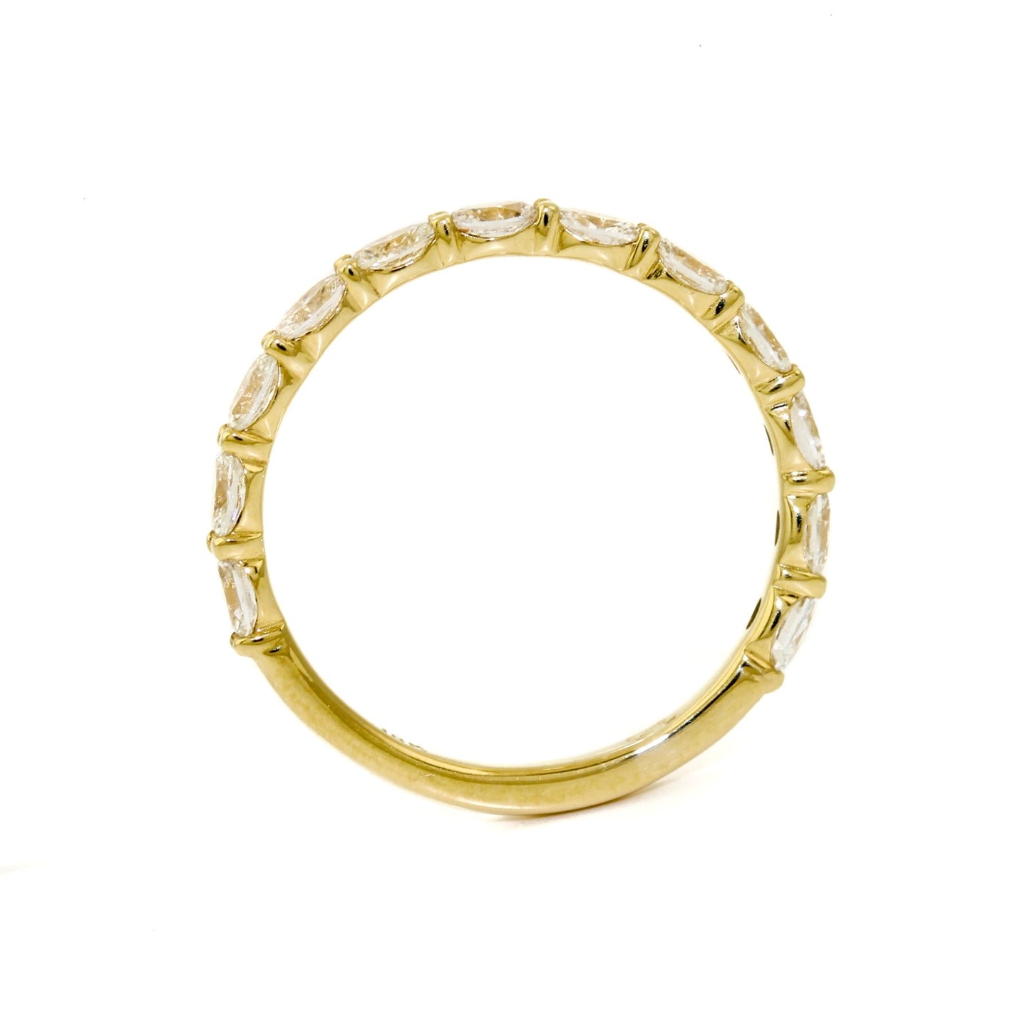 Oval Cut Diamond Eternity Ring - Kingdom Jewelry