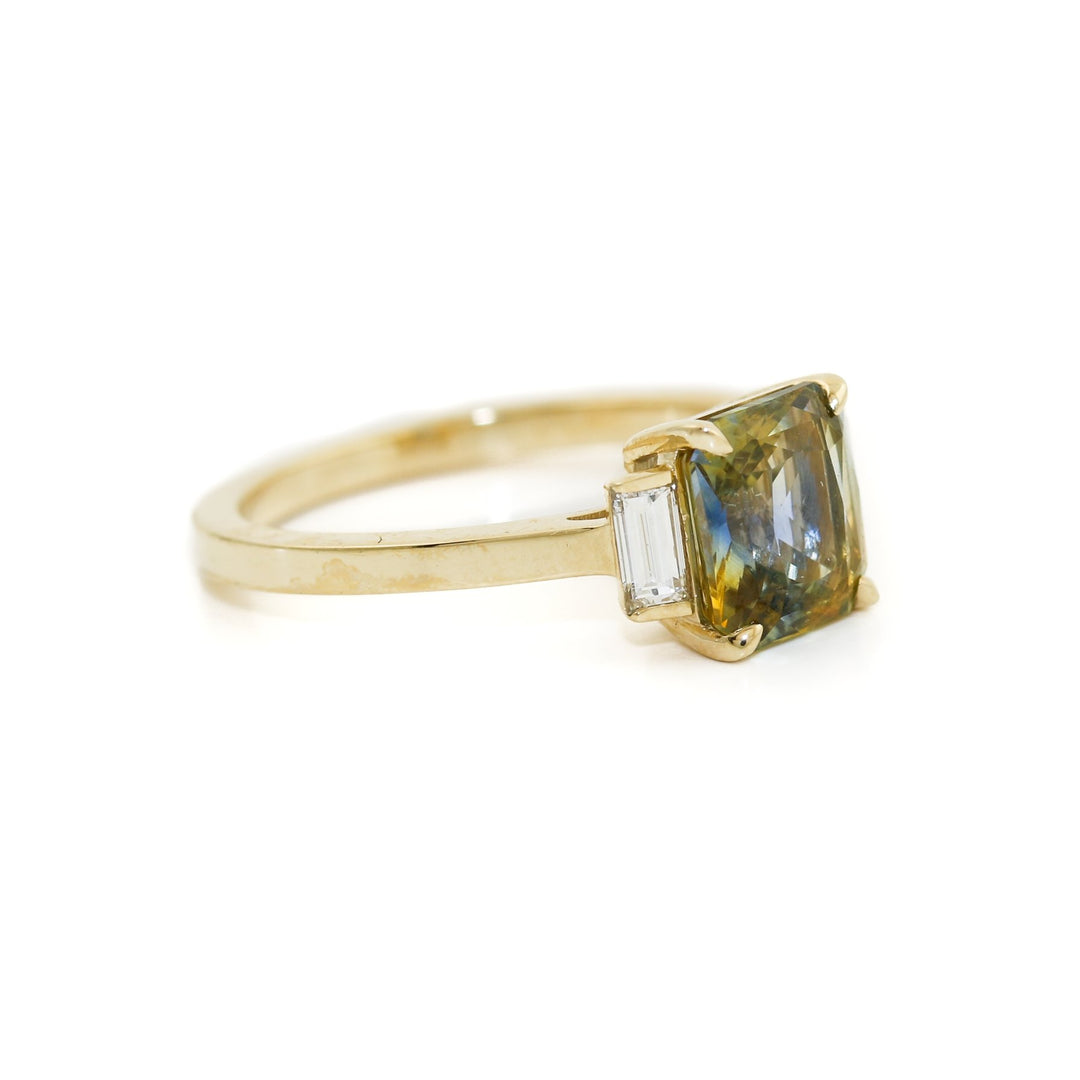 Parti Sapphire x Diamond Ring - Kingdom Jewelry
