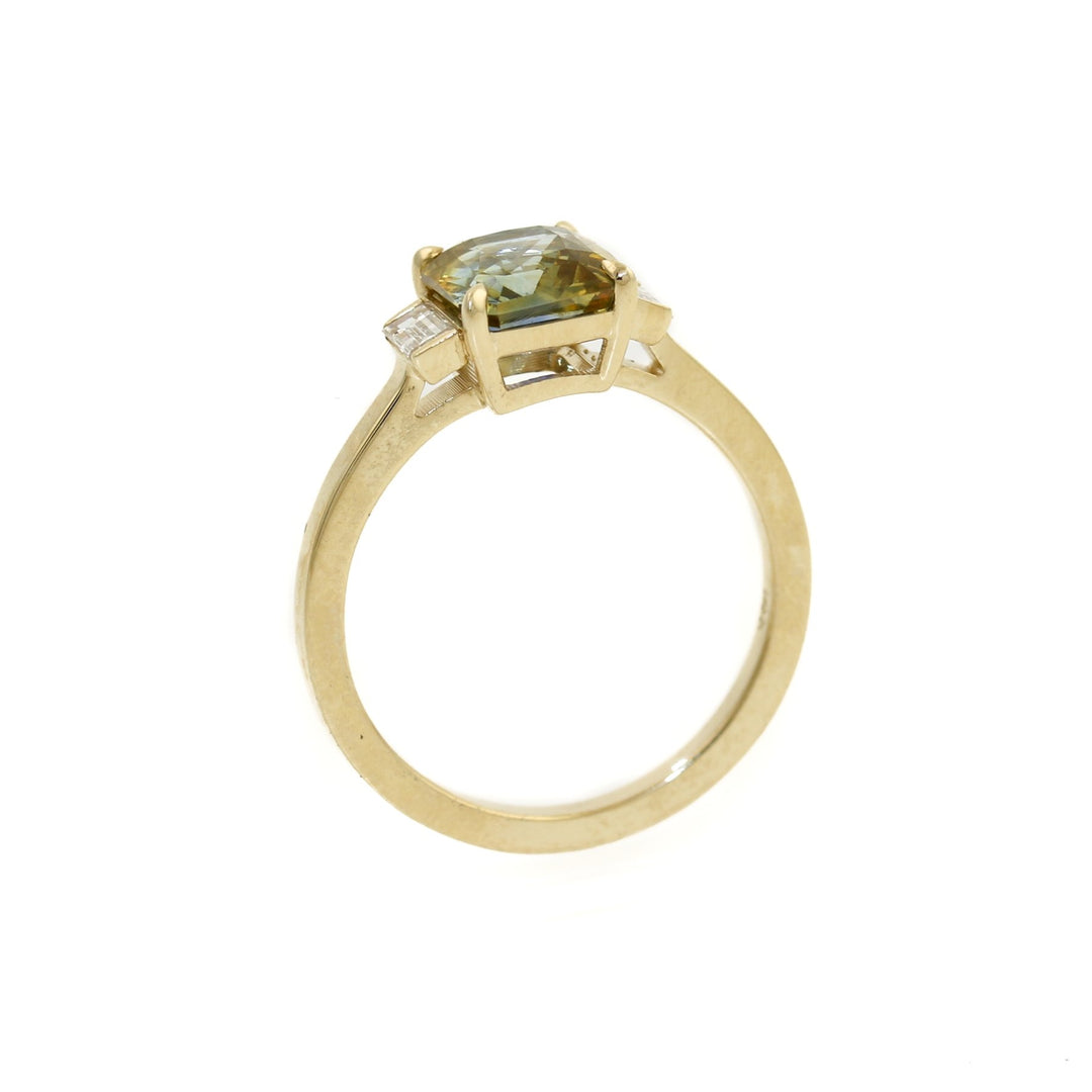 Parti Sapphire x Diamond Ring - Kingdom Jewelry