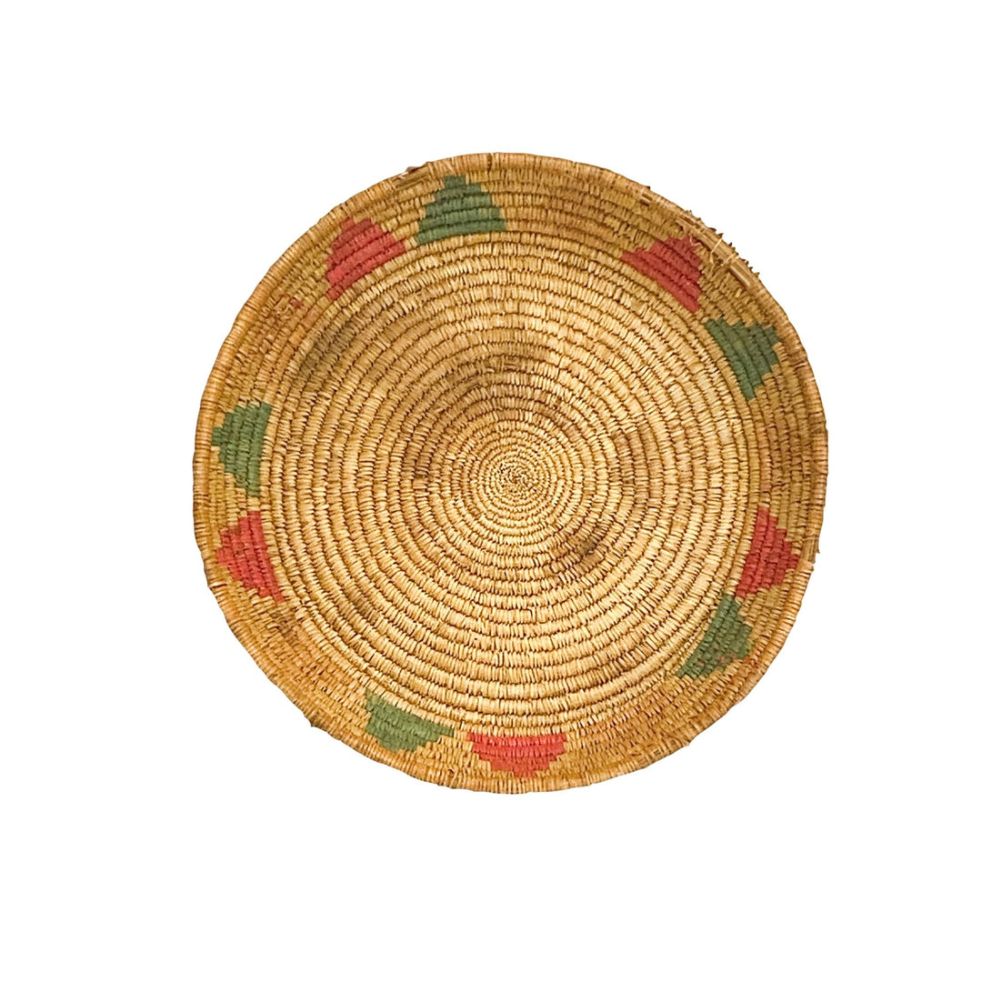 Vintage Beige Weaved Basket - Kingdom Jewelry
