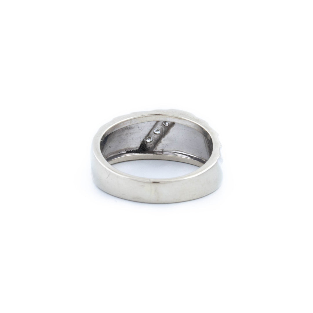 Vintage Ridged Gold Ring - Kingdom Jewelry