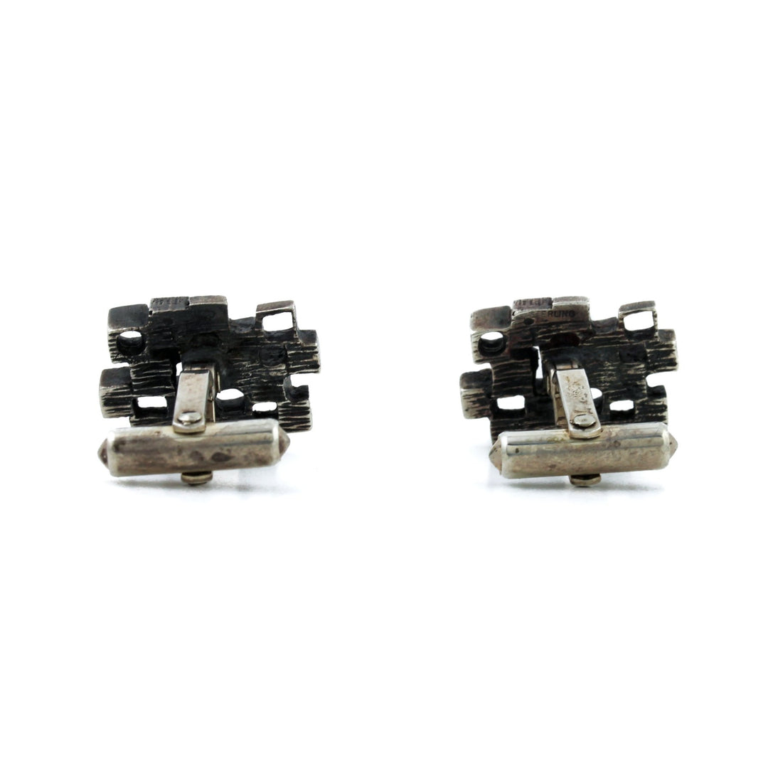 Vintage Silver Cuff links - Kingdom Jewelry