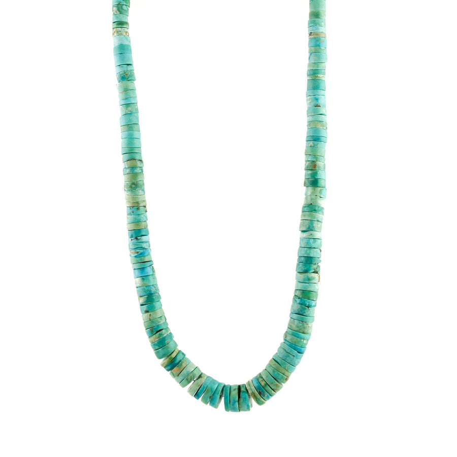 Vintage Turquoise Handrolled choker - Kingdom Jewelry