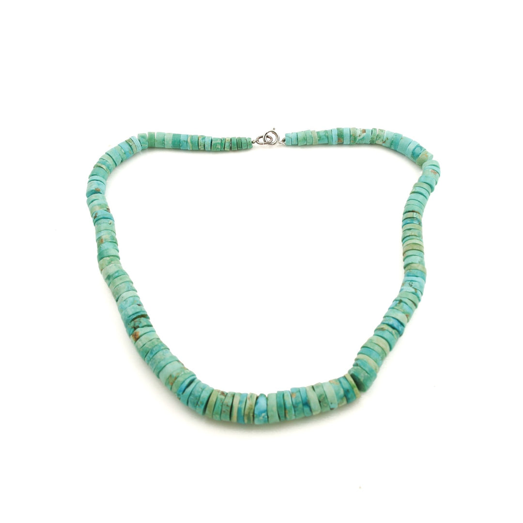 Vintage Turquoise Handrolled choker - Kingdom Jewelry