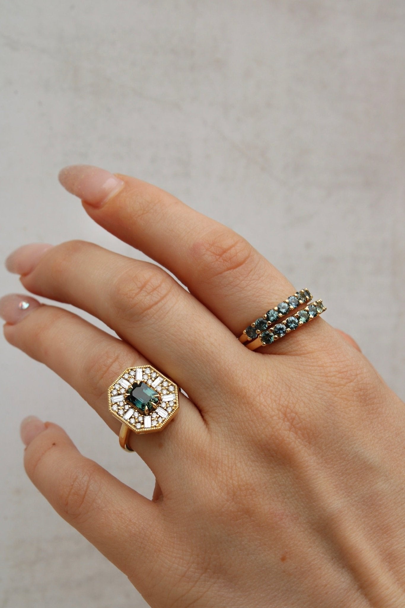 Sapphire Engagement Rings - Kingdom Jewelry