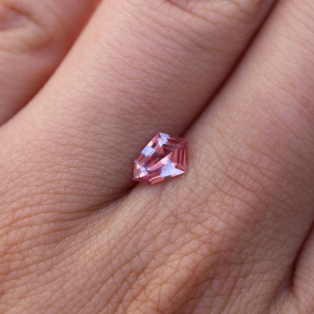 
                  
                    0.71ct Shield Cut Pink Sapphire - Kingdom Jewelry
                  
                