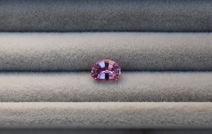 0.88ct Geometric Pink Sapphire - Kingdom Jewelry