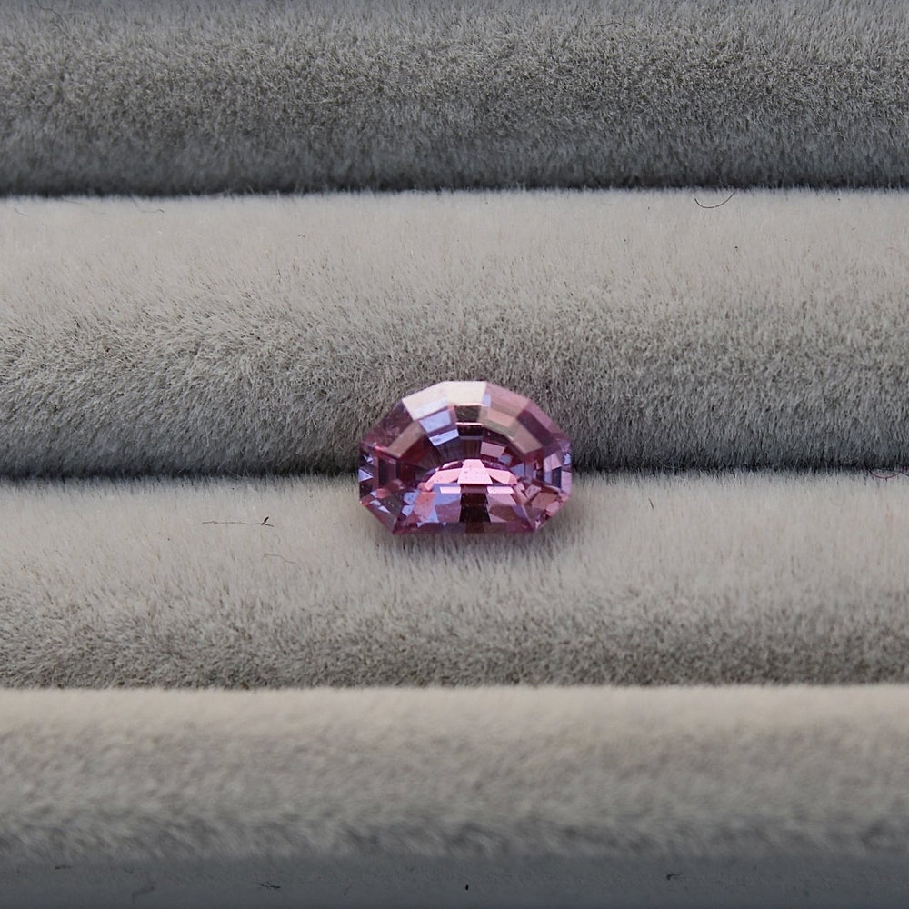 0.88ct Geometric Pink Sapphire - Kingdom Jewelry