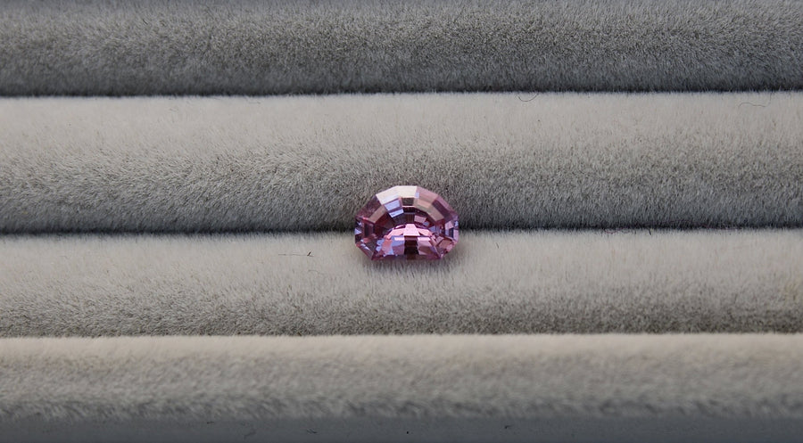 0.88ct Geometric Pink Sapphire - Kingdom Jewelry