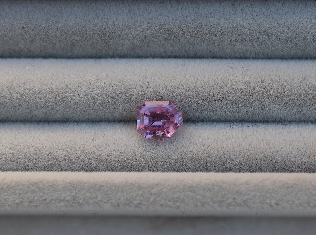 0.89ct Geometric Pink Sapphire - Kingdom Jewelry