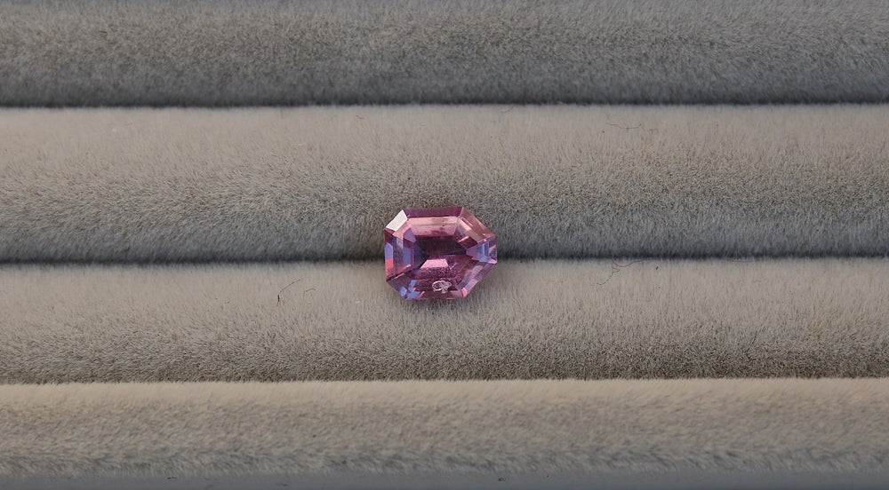 0.89ct Geometric Pink Sapphire - Kingdom Jewelry