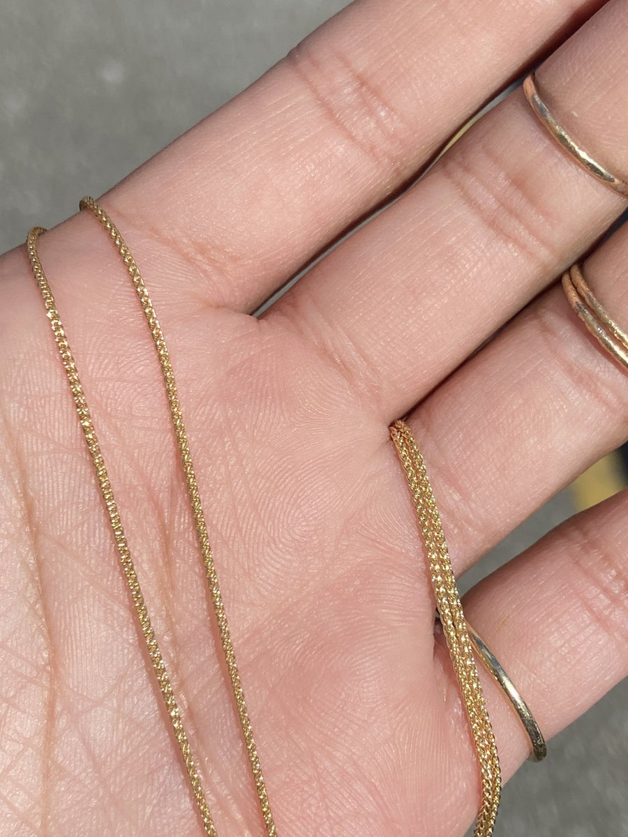 10k Gold Cable Chain - Kingdom Jewelry