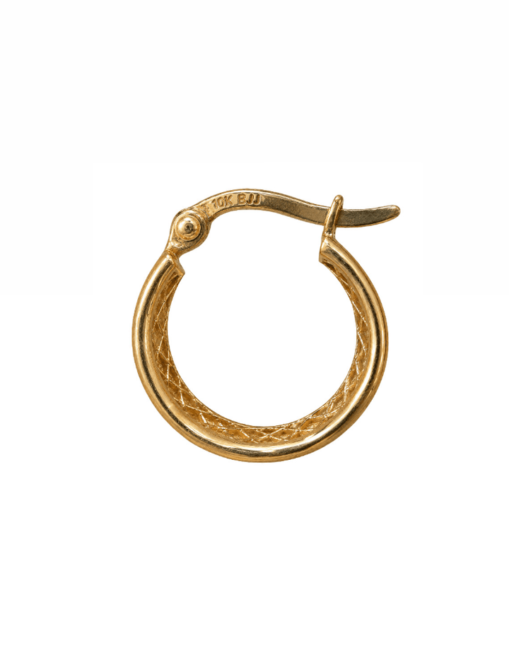 10K Gold Hoop Earrings - Kingdom Jewelry