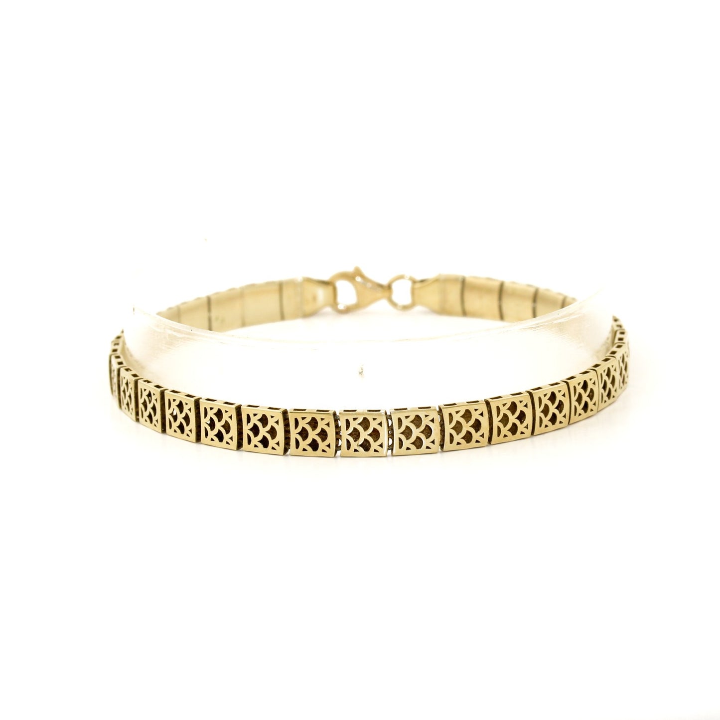 10k Gold x Reversible 5mm Italian Esq Bracelet - Kingdom Jewelry