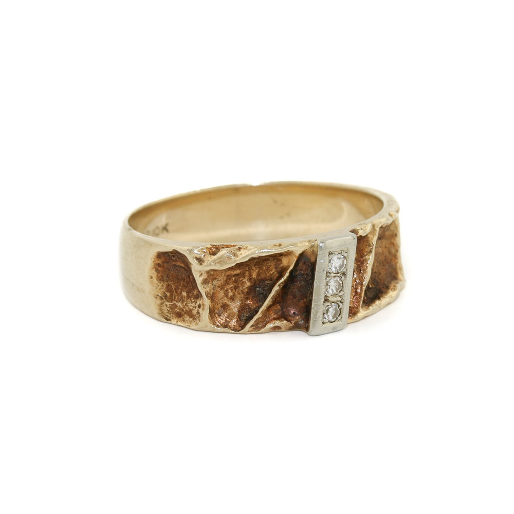 
                      
                        10k Gold x Rustic 6mm Band - Kingdom Jewelry
                      
                    