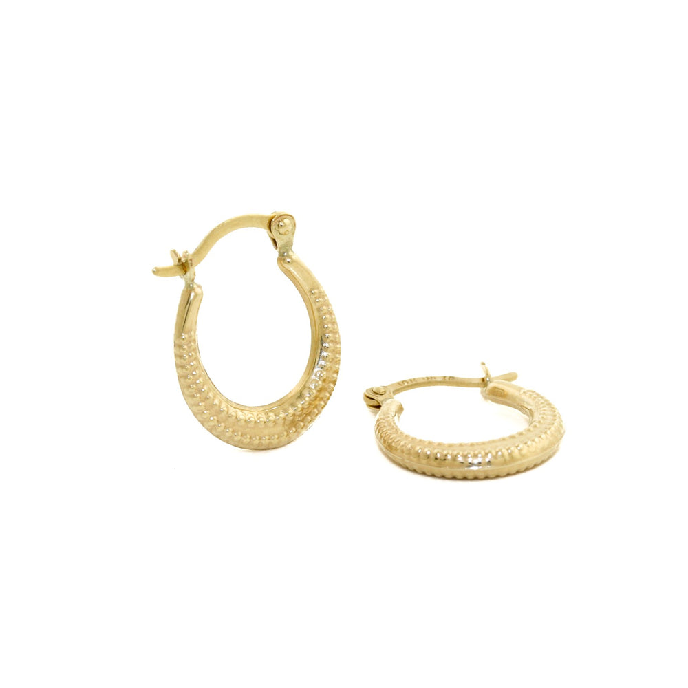 
                      
                        10K Gold x Seashell Creole Hoops - Kingdom Jewelry
                      
                    