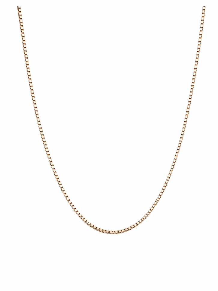 10K Vintage Box Chain - Kingdom Jewelry