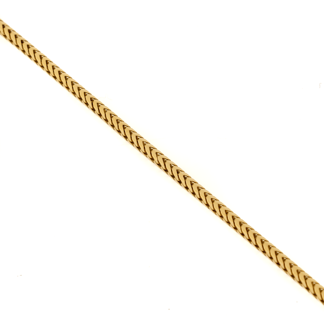 10k Yellow Gold x 2mm Venezia Link Chain Bracelet - Kingdom Jewelry