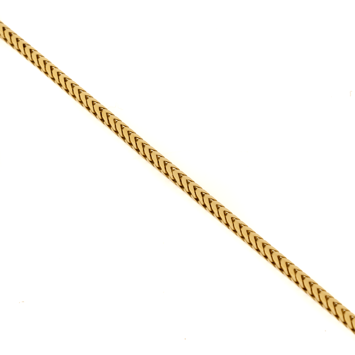 10k Yellow Gold x 2mm Venezia Link Chain Bracelet - Kingdom Jewelry