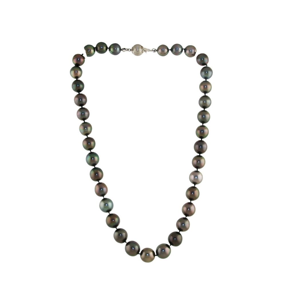 
                      
                        10mm Natural Tahitian Black Pearl Necklace - Kingdom Jewelry
                      
                    