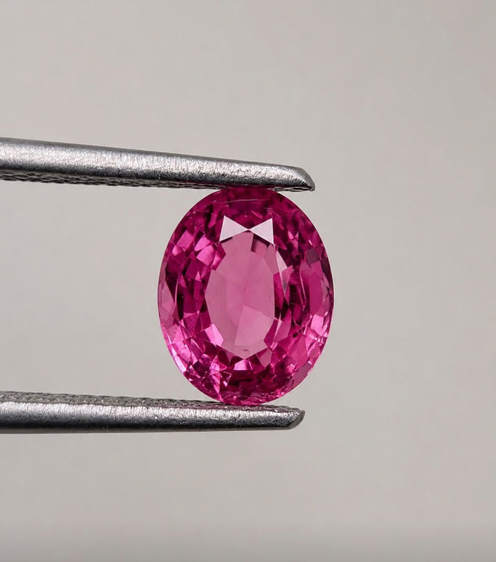 1.10ct Vivid Pink Mahenge Spinel - Kingdom Jewelry