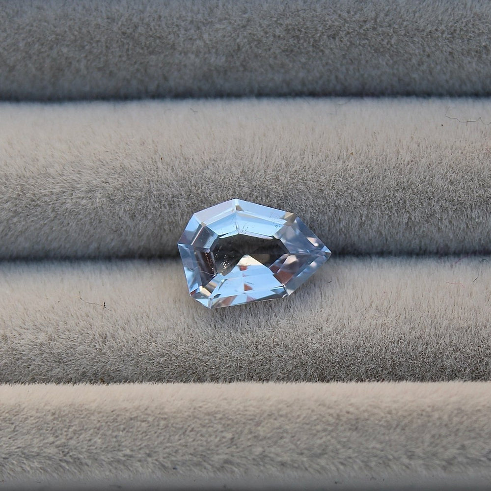 1.18ct Geometric Blue Sapphire - Kingdom Jewelry