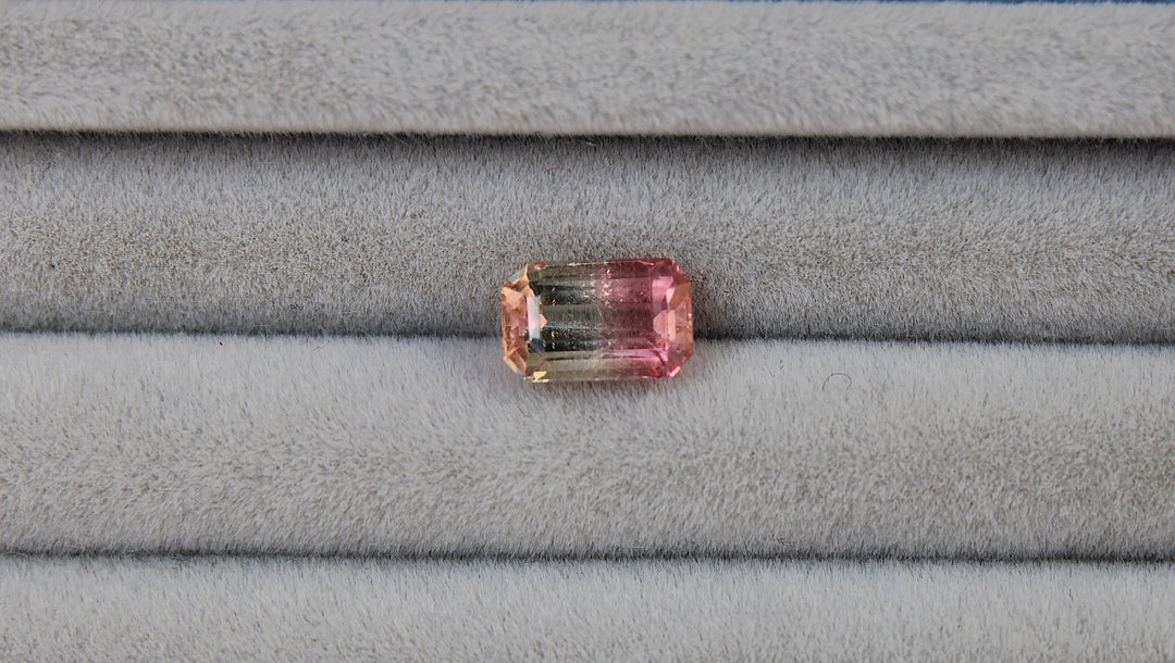 1.39ct Bi Colour Tourmaline - Kingdom Jewelry