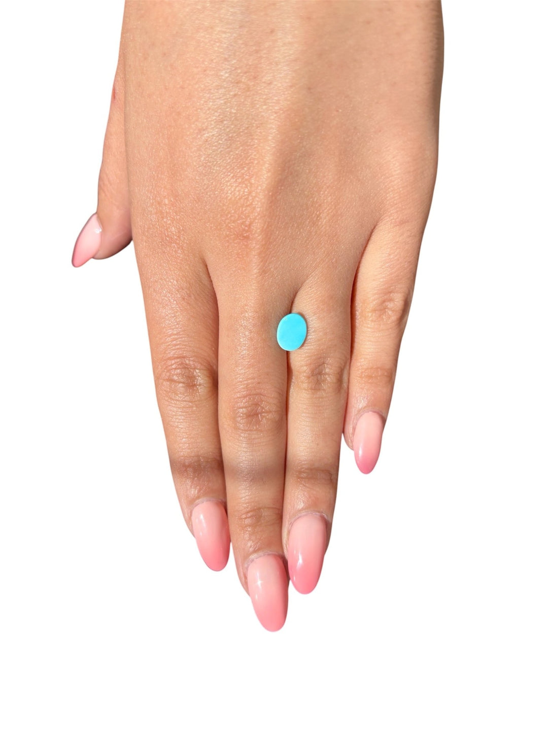 1.40 ct Persian Robins Egg Blue Natural Turquoise - sd - Kingdom Jewelry