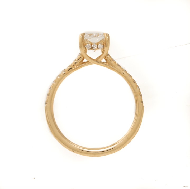 14k Gold X 1.54CT Lab Diamond Ring - Kingdom Jewelry