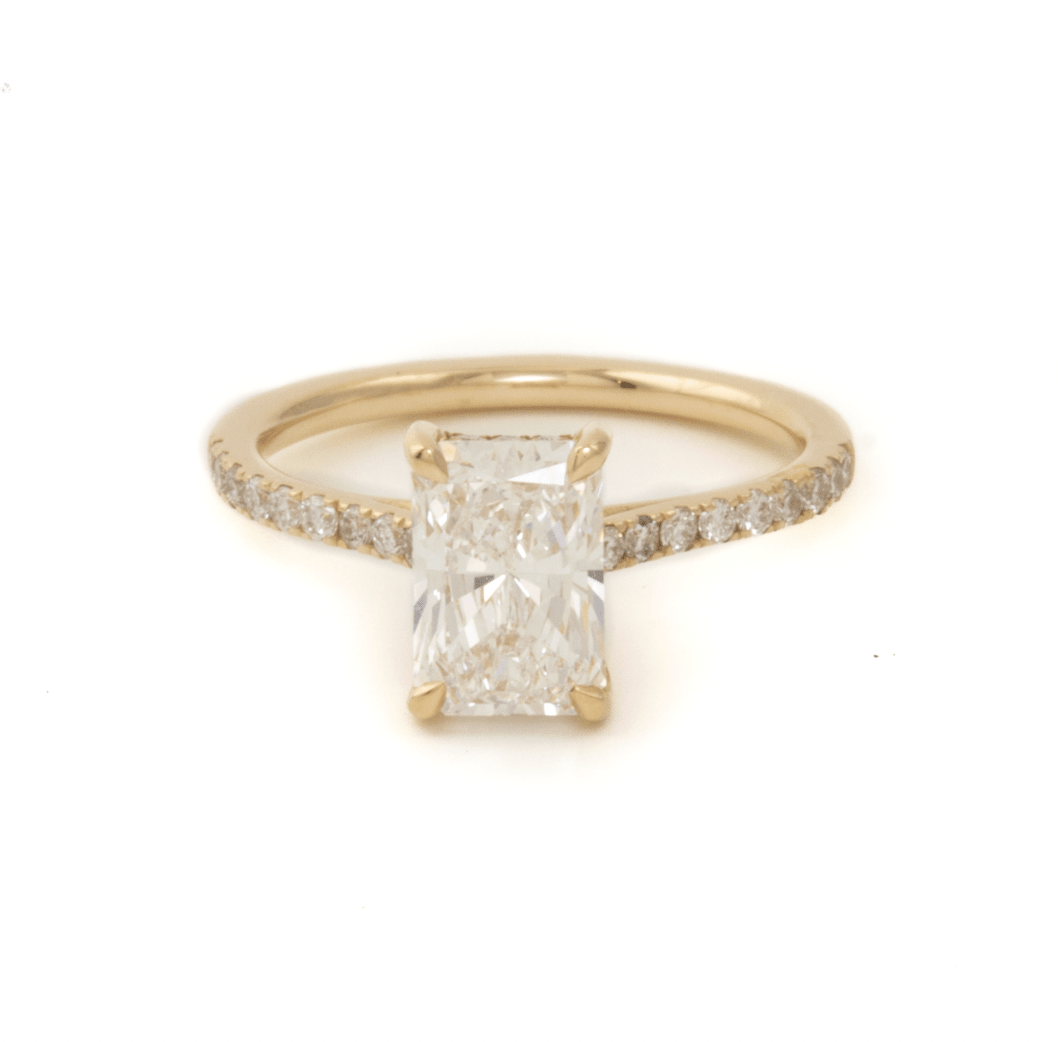 14k Gold X 1.54CT Lab Diamond Ring - Kingdom Jewelry