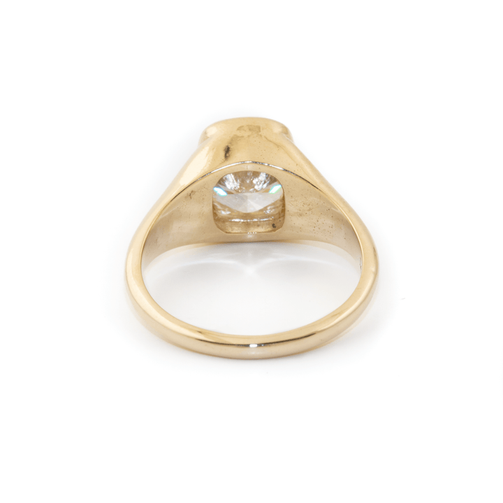 14k Gold x 2.01ct VVS2 E Lab Diamond Solitaire - Kingdom Jewelry