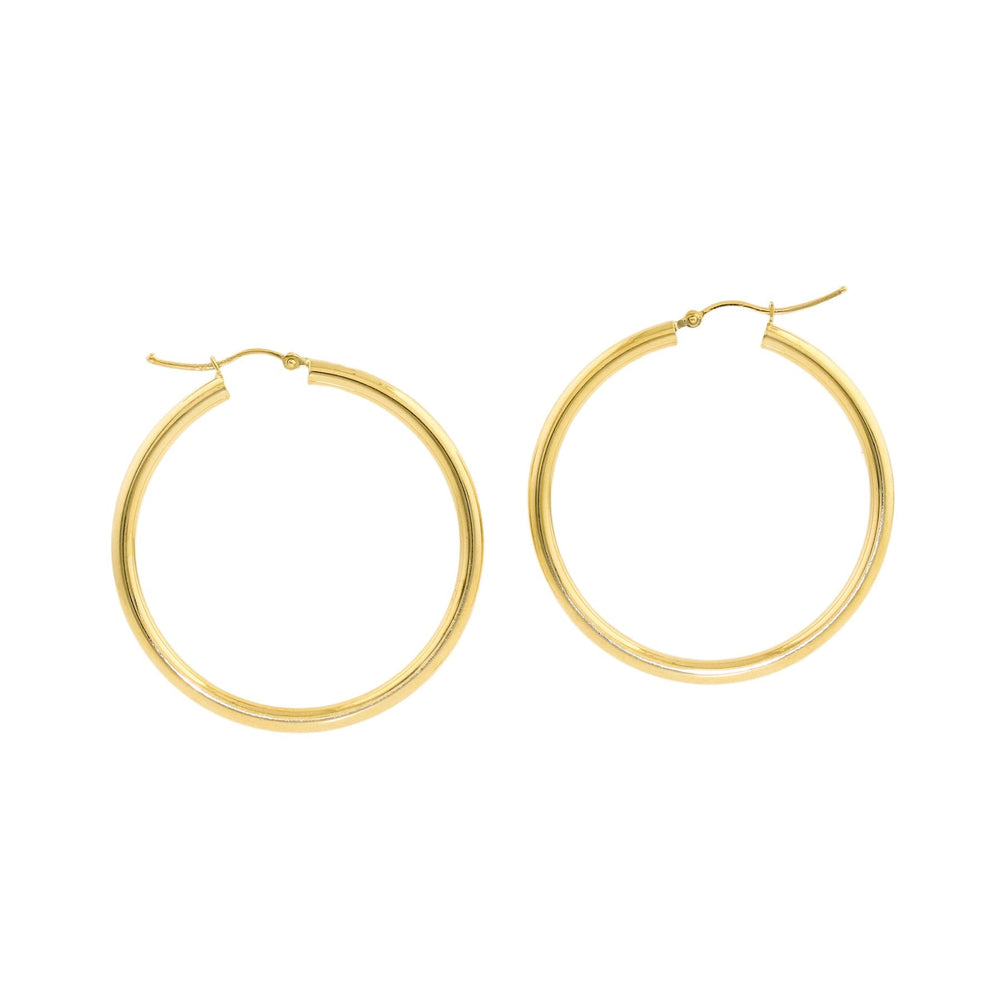 
                      
                        14k Gold x 4mm Perfect Tube Hoop - Kingdom Jewelry
                      
                    