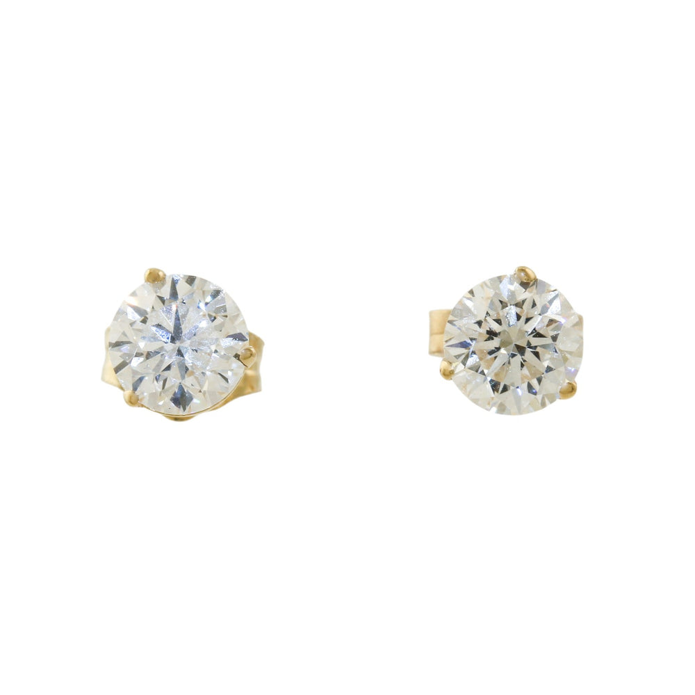 
                  
                    14k Gold x 5mm Round 1.02 ct Lab Diamond Studs - Kingdom Jewelry
                  
                