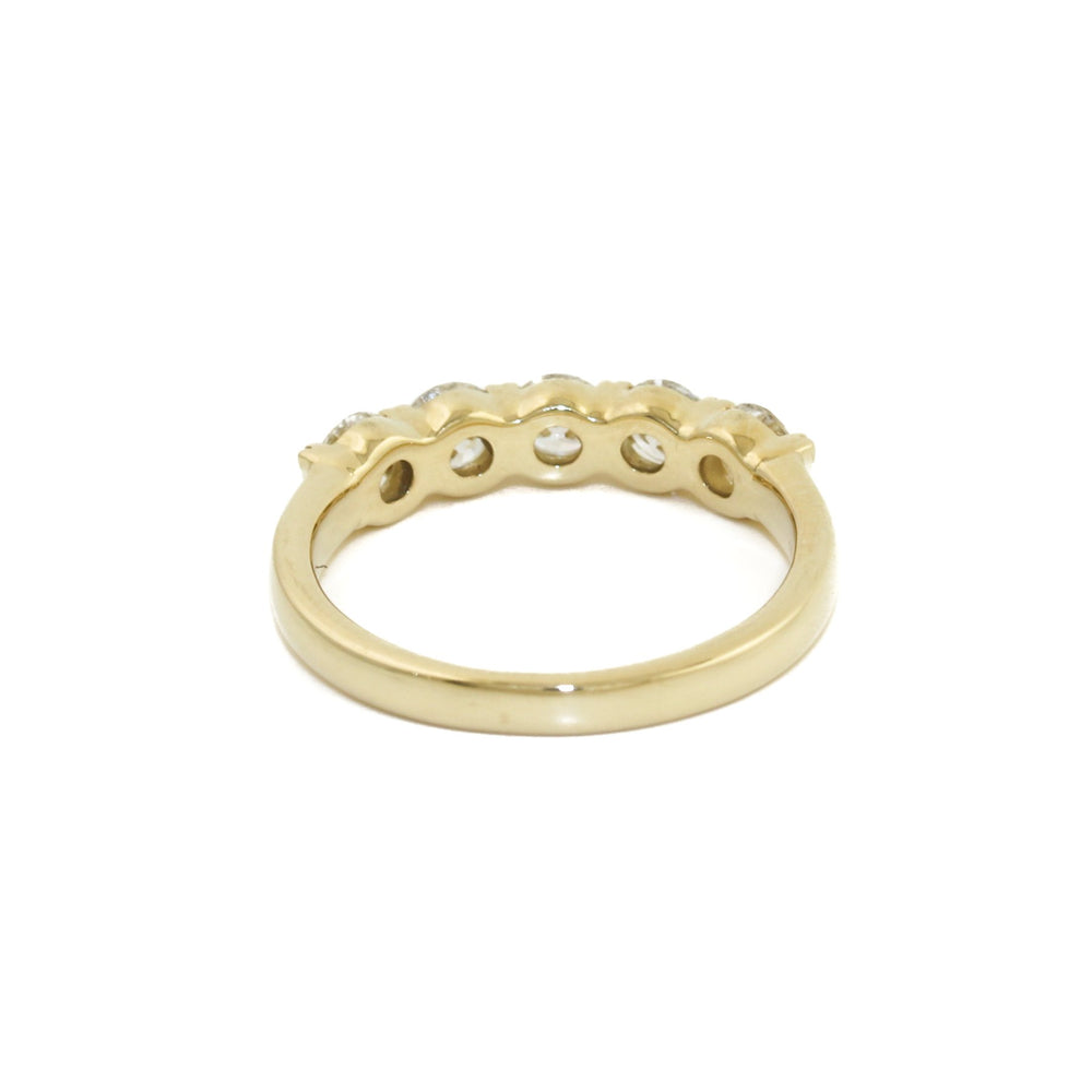 
                      
                        14k Gold x 5x Round - Cut Diamond Band - Kingdom Jewelry
                      
                    