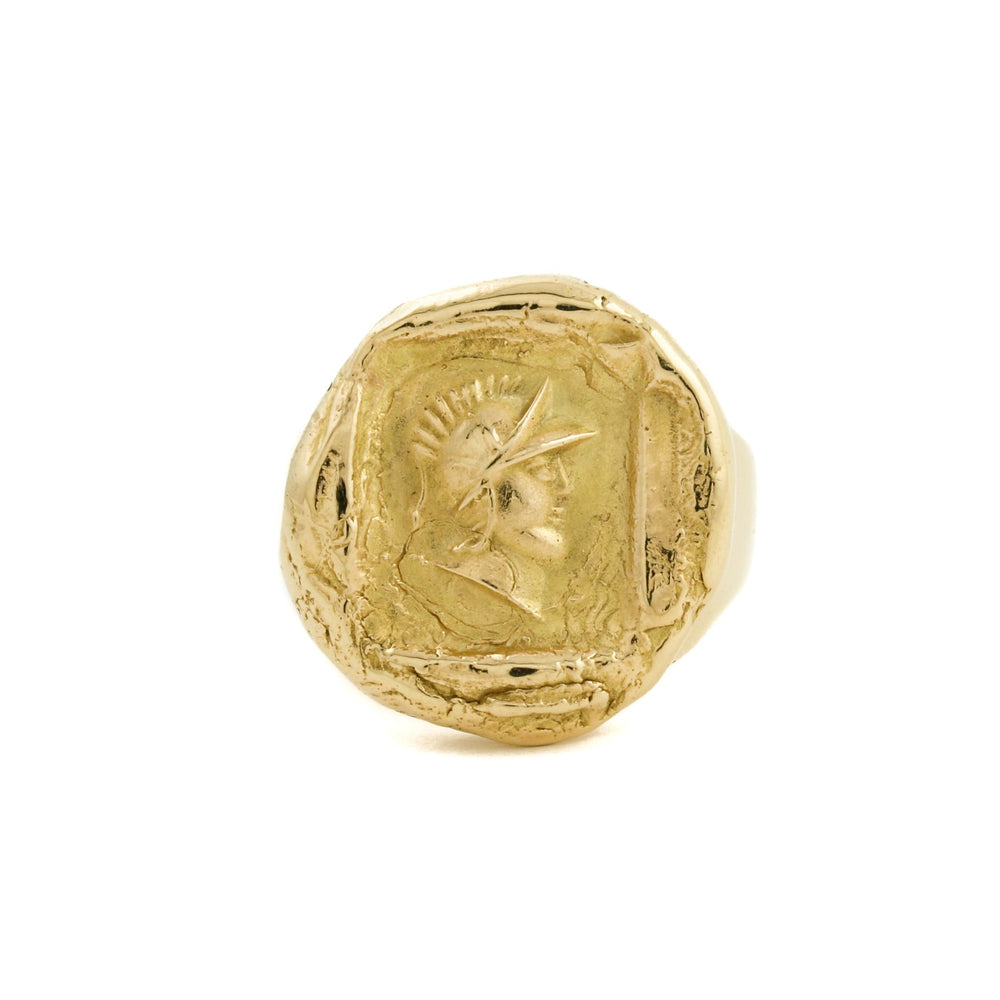 
                      
                        14k Gold x Centurion Signet - Kingdom Jewelry
                      
                    